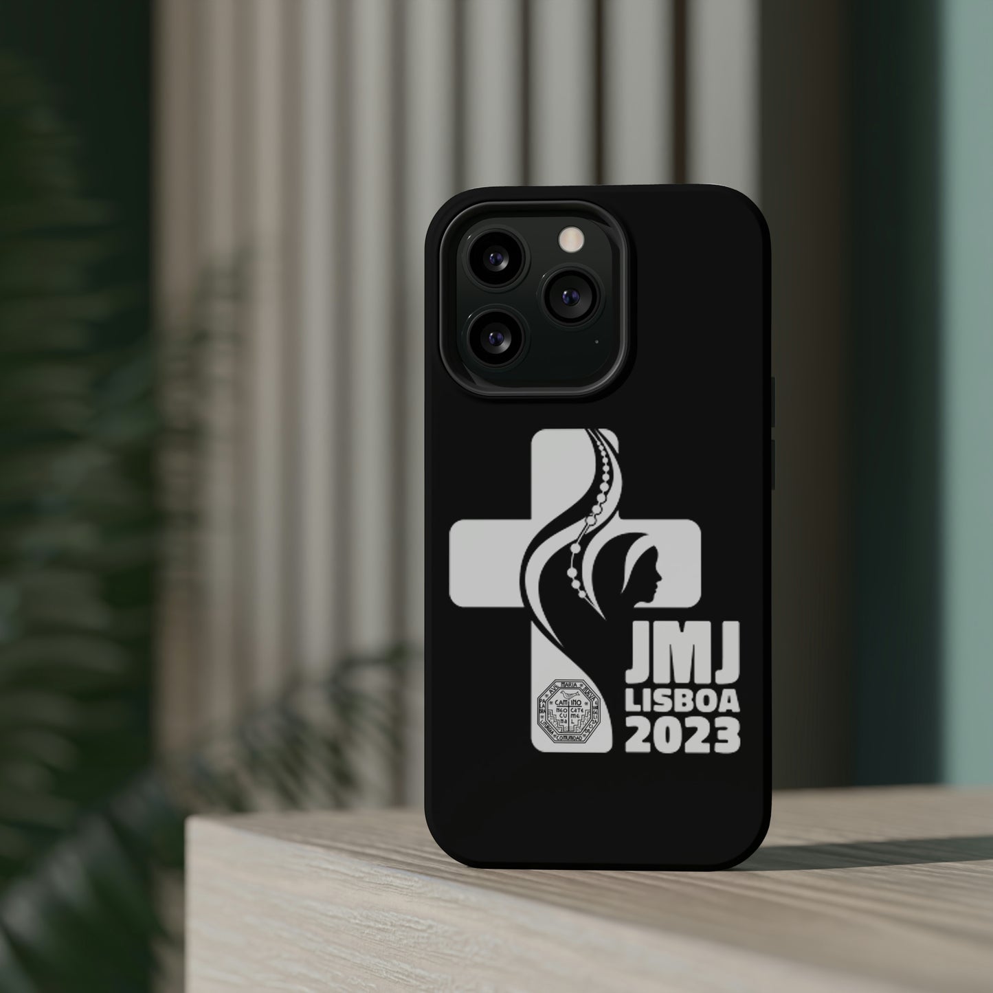 JMJ LISBOA 2023 NEGRO MagSafe Tough Cases