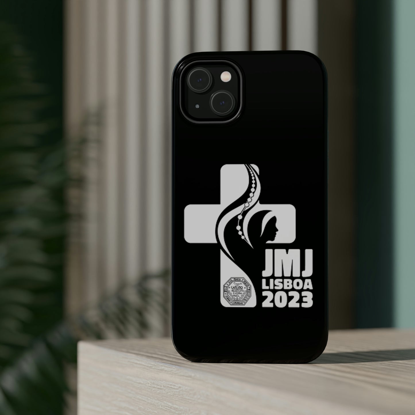 JMJ LISBOA 2023 NEGRO MagSafe Tough Cases