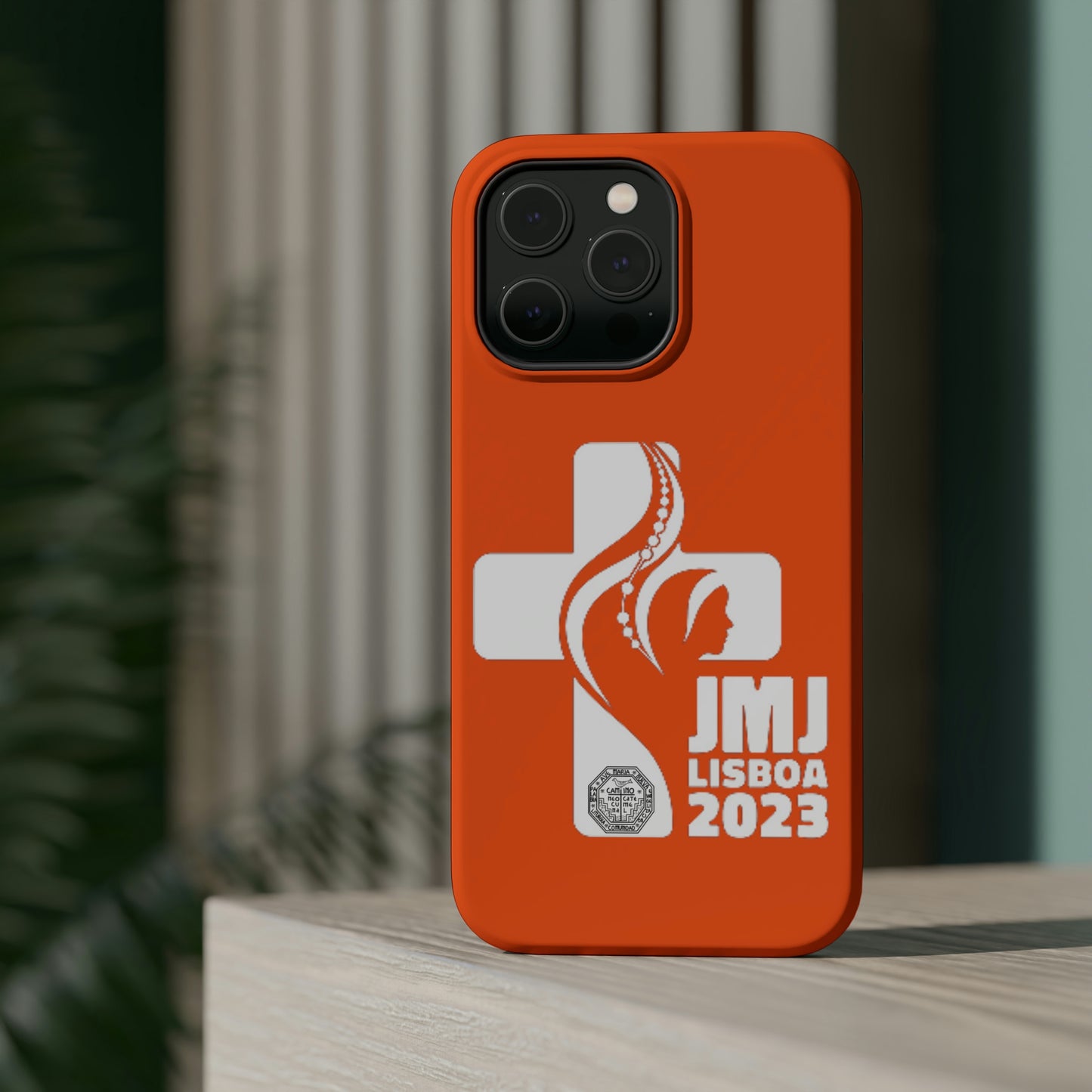 JMJ LISBOA 2023 NARANJA MagSafe Tough Cases