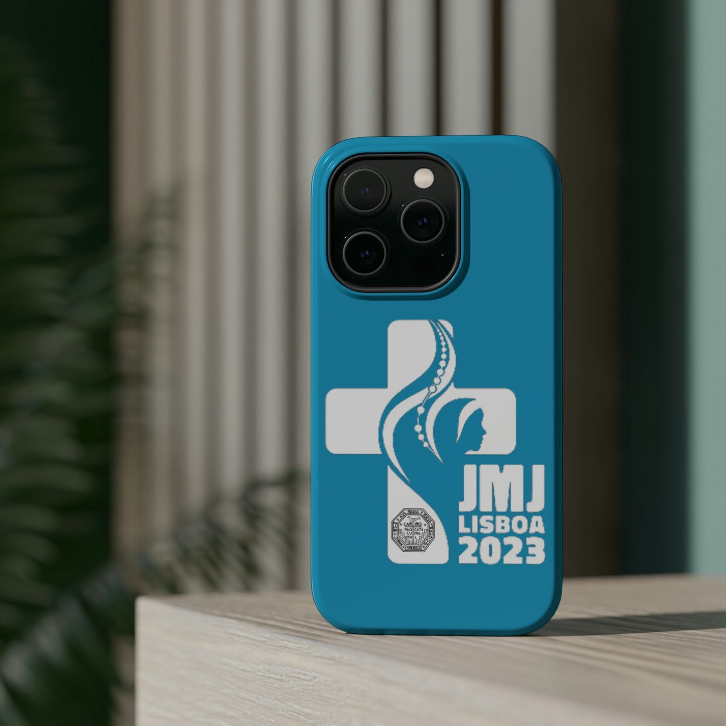 JMJ LISBOA 2023 AZUL MagSafe Tough Cases