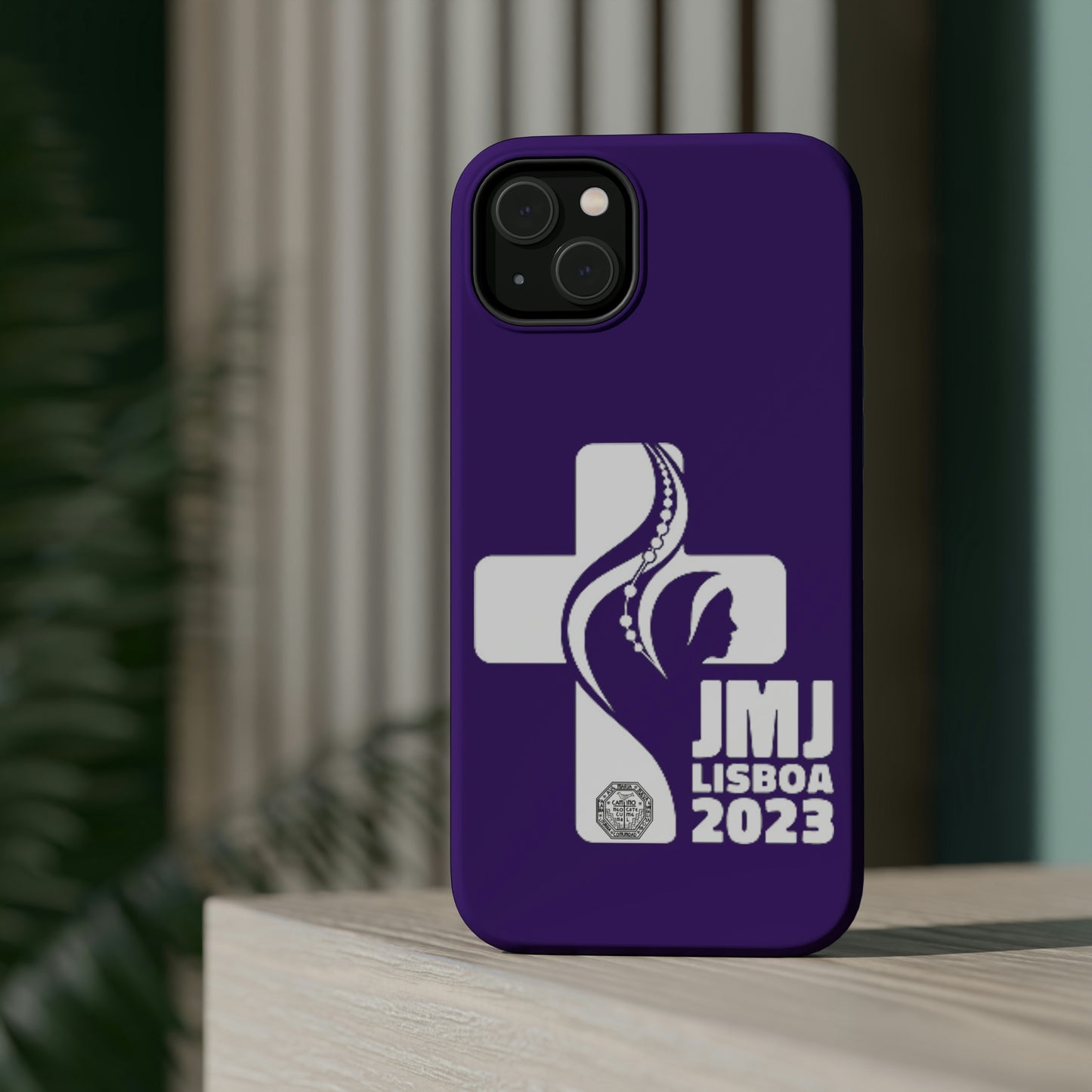 JMJ LISBOA 2023 PURPURA MagSafe Tough Cases