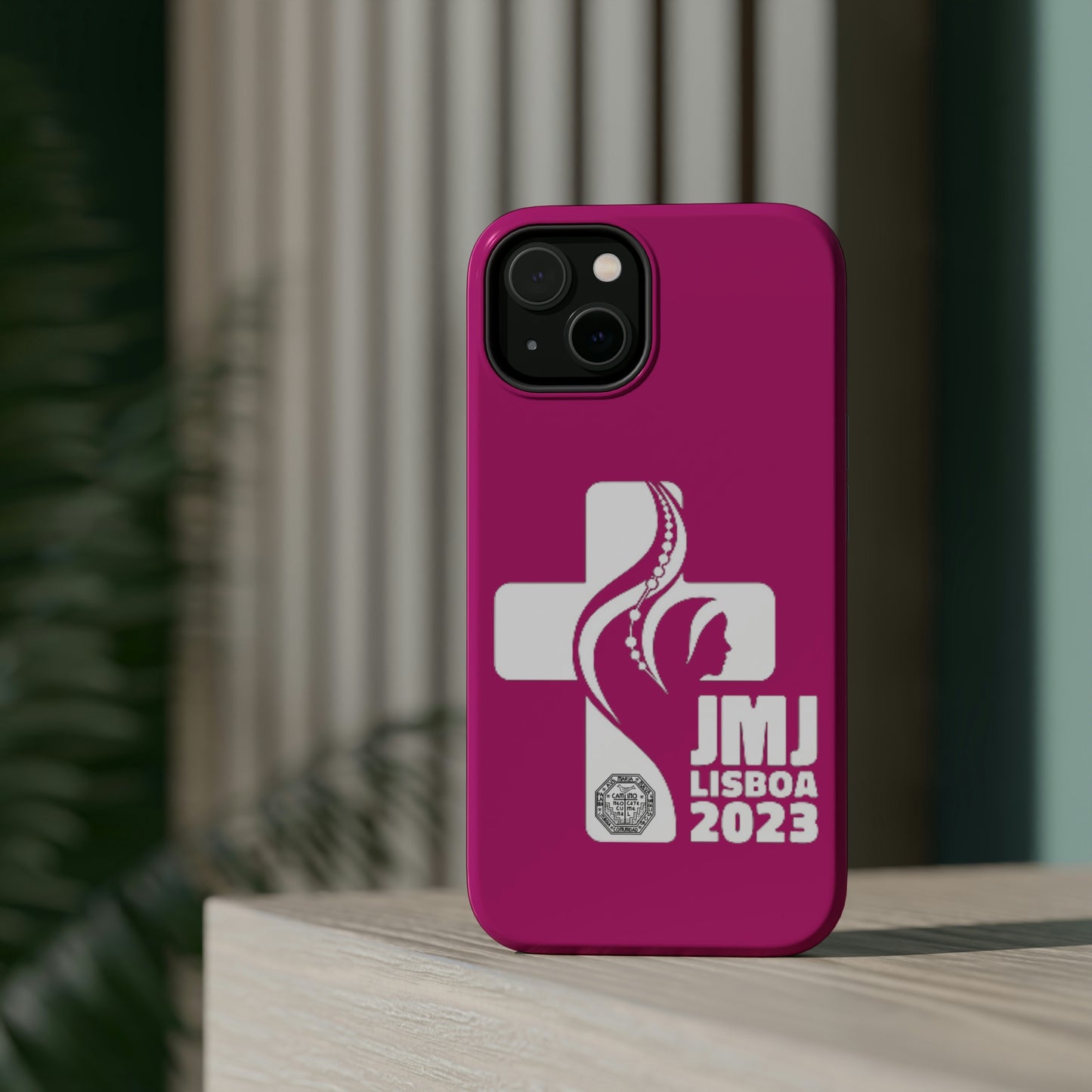 JMJ LISBOA 2023 ROSA MagSafe Tough Cases