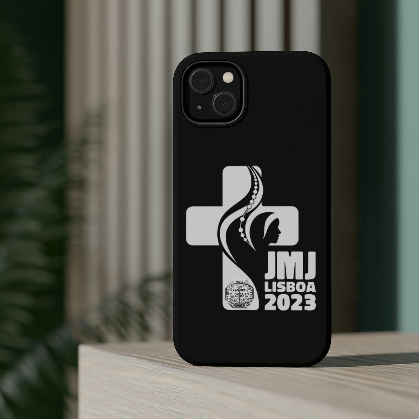 JMJ LISBOA 2023 NEGRO MagSafe Tough Cases