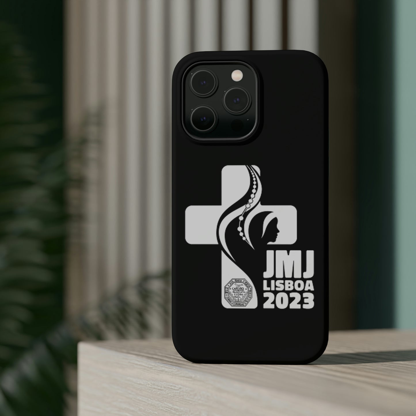 JMJ LISBOA 2023 NEGRO MagSafe Tough Cases